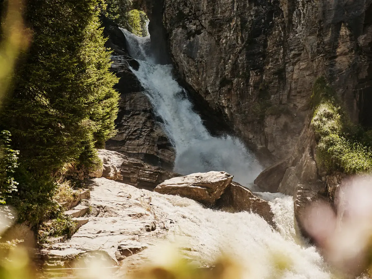 Wasserfall Bad Gastein Wasserfall in den Bergen in Bad Gastein.