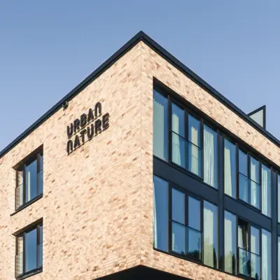 Urban Nature St. Peter-Ording Das Gebäude vom Urban Nature in St. Peter-Ording